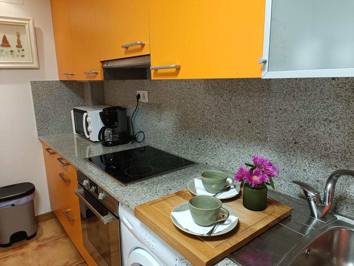 Bonito apartamento en O Grove Bagian luar foto